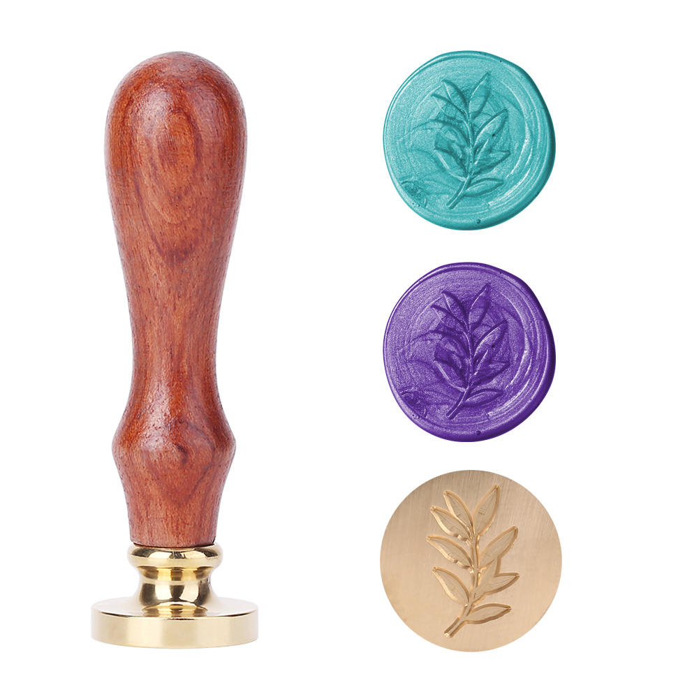 

25MM Plant Plant Pattern Wax Seal, 501 Original