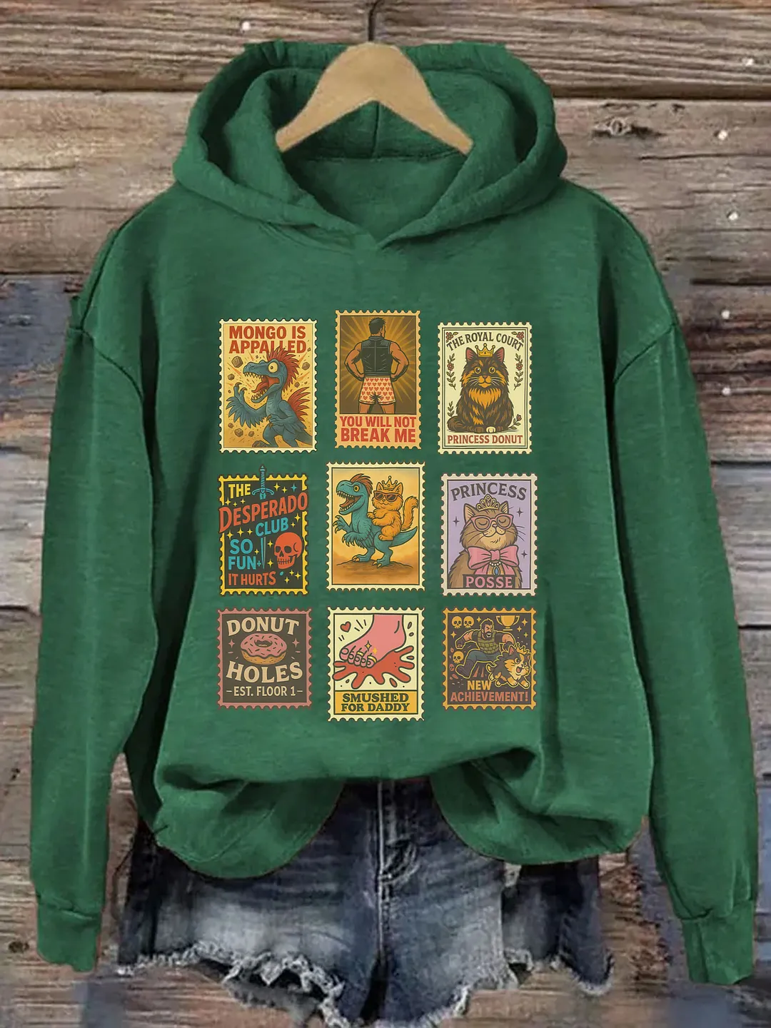 Vintage Stamp Hoodie