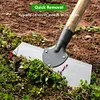 Multifunctional Outdoor Garden Cleaning Shovel Flat Shovel Farm Weeding Tool