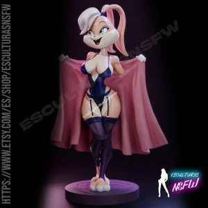 Pornhint Lola Bunny nsfw 3d figure NSFW