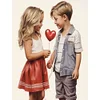 Diamond Painting -DIY Full Square Drill Valentines Day Couple(35x45cm)