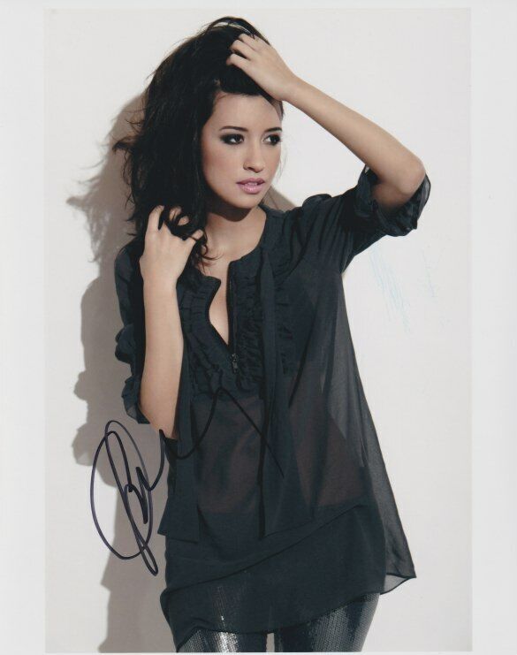 Christian Serratos signed 8x10 Photo Poster painting in-person