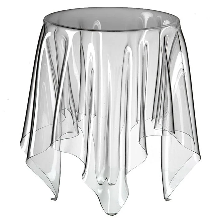 Illusion Side Table - Clear
