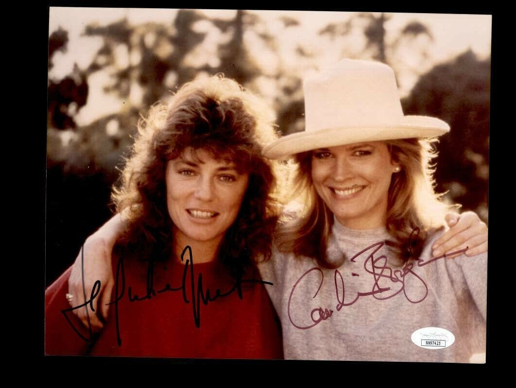 Candice Bergen Jacqueline Bisset JSA Coa Signed 8x10 Rich and Famous Photo Poster painting