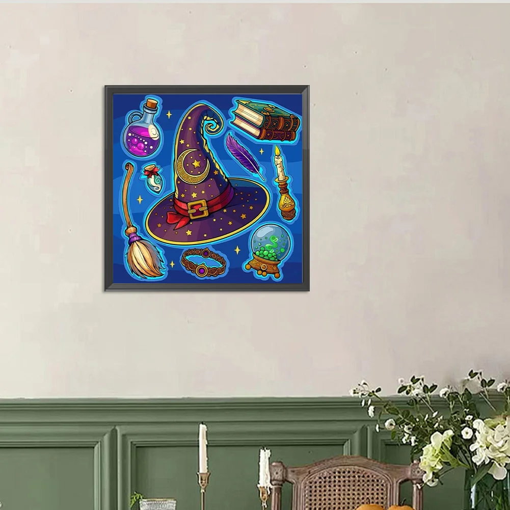 Diamond Painting - Full Round Drill - Harry Potter Magic(Canvas|40*40cm)
