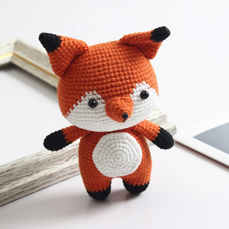 YarnSet - Doll Crochet Kit For Beginners - Fox