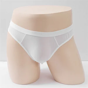 New fully transparent breathable sexy men's briefs