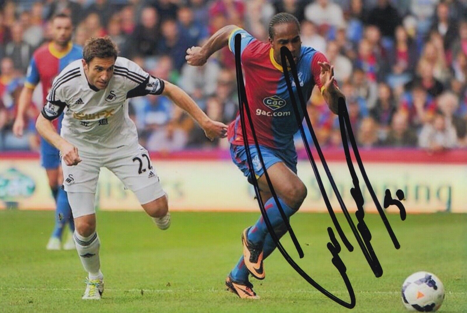 CAMERON JEROME HAND SIGNED 6X4 Photo Poster painting - FOOTBALL AUTOGRAPH - CRYSTAL PALACE 1.