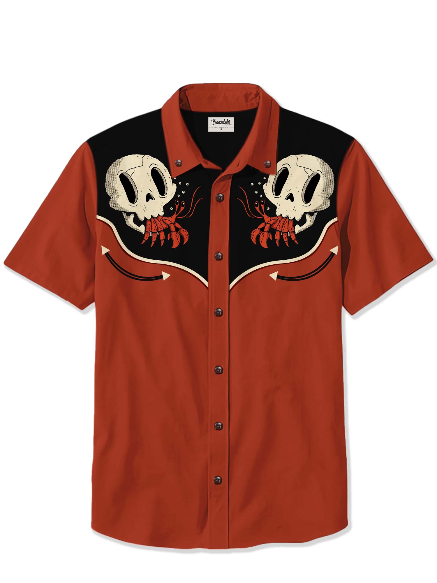 Skeletons And Hermit Crabs - 100% Cotton Shirt
