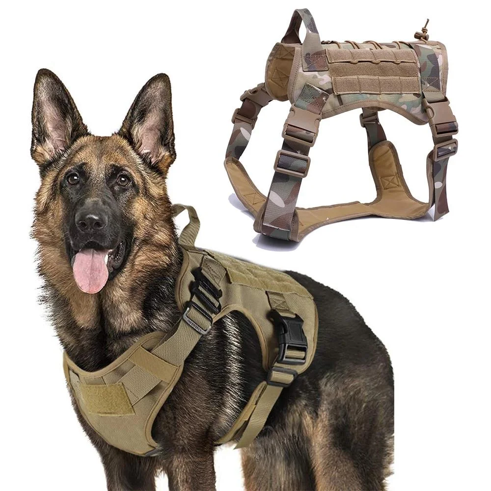 Military Tactical Dog Harness - vzzhome