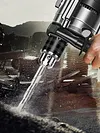 6PCS 4-Blade Saw Tooth Eccentric Drill Bit High-Strength Eccentric Twist Drill