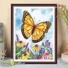 Diamond Painting-DIY Full Round Drill Butterfly