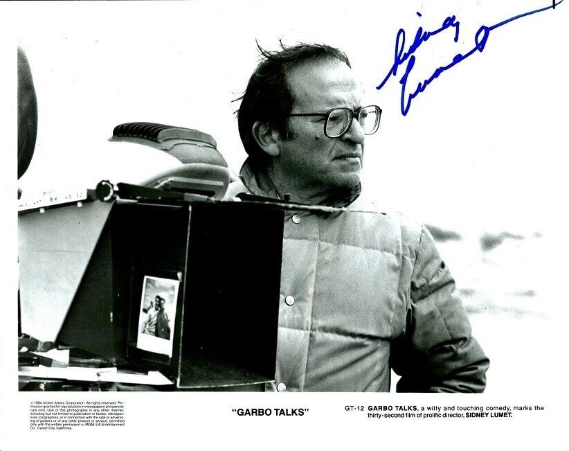 SIDNEY LUMET In-person Signed Photo Poster painting