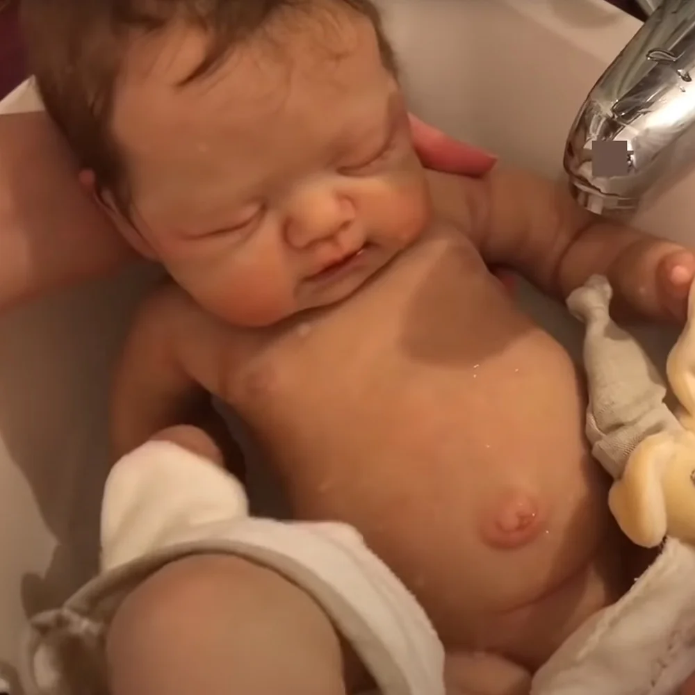 👍𝑻𝑶𝑷 𝑹𝑬𝑪𝑶𝑴𝑴𝑬𝑵𝑫🔥17'' Hivina Realistic Cute Reborn Baby Dollss