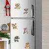 6pcs Acrylic Special Shape Dog Diamond Painting Fridge Magnet
