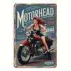 Garage Pin Up Girl - Vintage Metal Signs(8*12Inch/12*16Inch)-Pin-up-girls