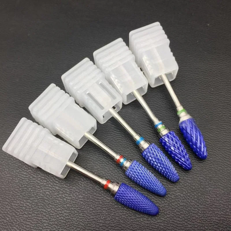 1pcs Carbide Nail Drill Bit Tungsten Milling Cutters Burr Rotary Electric Manicure Machine Equipment Nail Art Tool Accessories-Nail Inspo