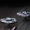 All Alloy Fidget Spinner Set Mute Bearing Metal Luminous Hand Spinner Glow In The Dark Stress Relief Toys for Adults Kids Gifts