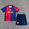 2024/2025 Barcelona x Travis Scott Collab Home  Football Shirt 1:1 Thai Quality Kids Size
