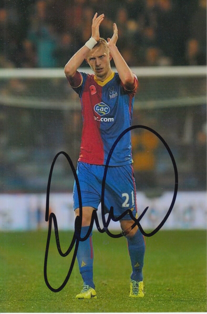 CRYSTAL PALACE HAND SIGNED DEAN MOXEY 6X4 Photo Poster painting 1.