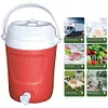 1 Gallon Drinks Jug with Handle 2 Water Outlet Large Capacity for Camping Hiking