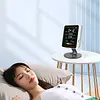 5 In 1 Formaldehyde Monitor with Holder Carbon Dioxide Detector USB Rechargeable TVOC Detector Temperature Humidity Home Air Quality Monitor