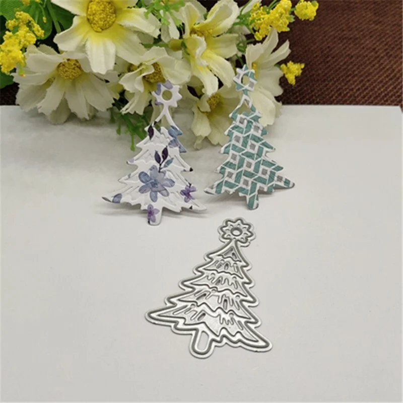 Christmas tree Metal Cutting Dies for DIY Scrapbooking Album Paper Cards Decorative Crafts Embossing Die Cuts