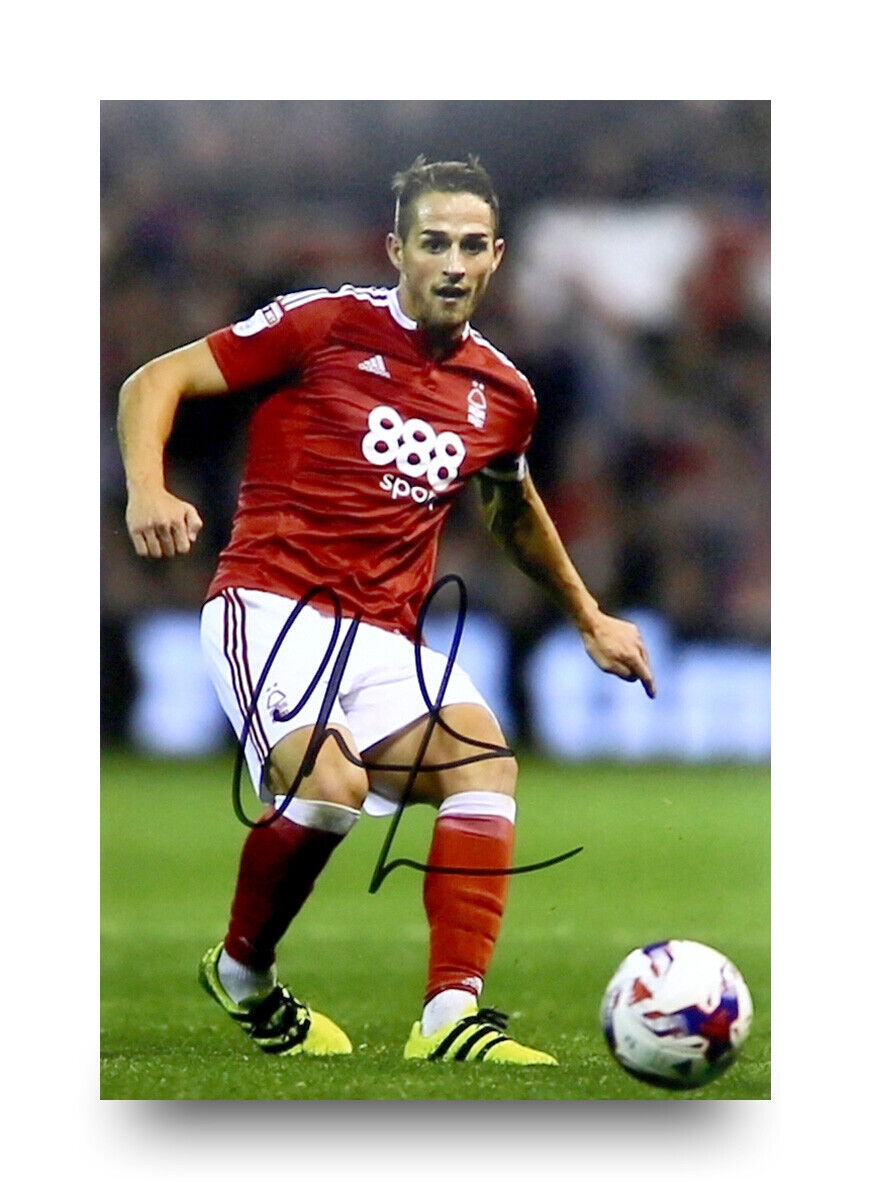 Chris Cohen Hand Signed 6x4 Photo Poster painting Nottingham Forest Autograph Memorabilia + COA