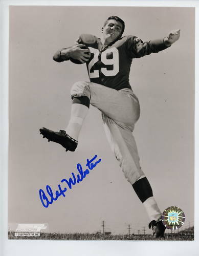 Alex Webster Signed Autographed 8 X 10 Photo Poster painting Football New York Giants