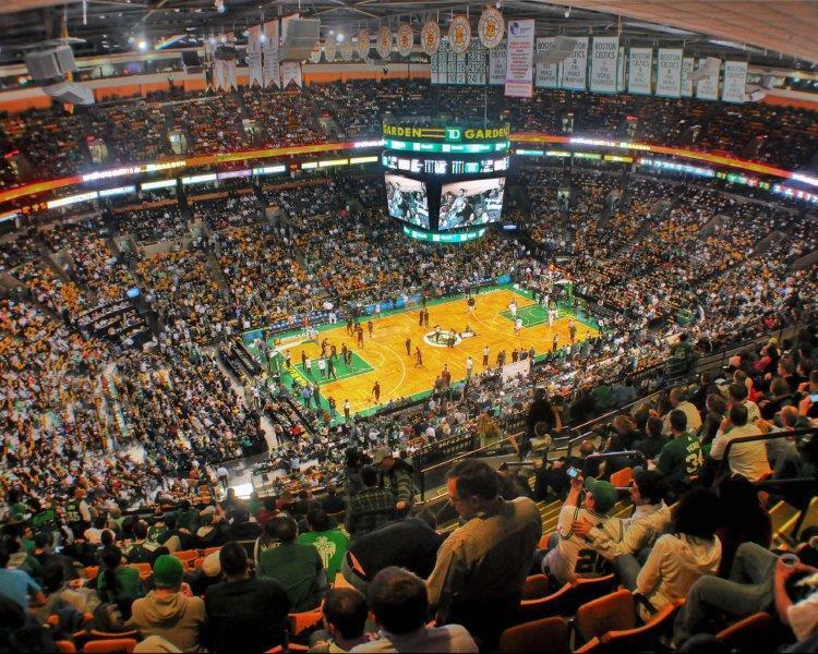 TD BOSTON GARDEN Cetlics Inside Interior Glossy 8 x 10 Photo Poster painting Poster Print