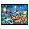 Pooh And Tigger-11CT Stamped Cross Stitch 50*40cm