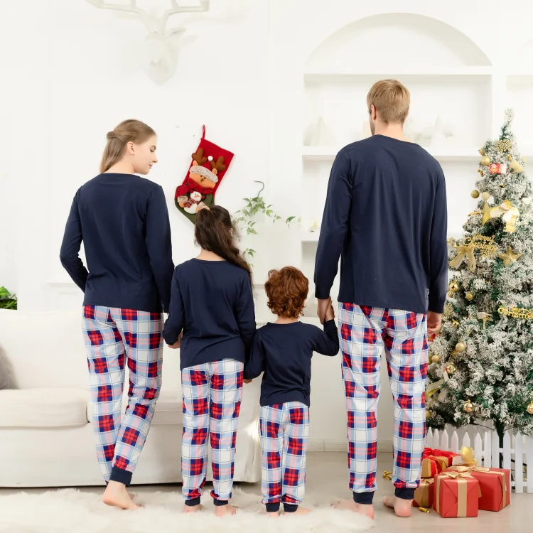  Matching Family Christmas Deer Pajamas, Soft Holiday