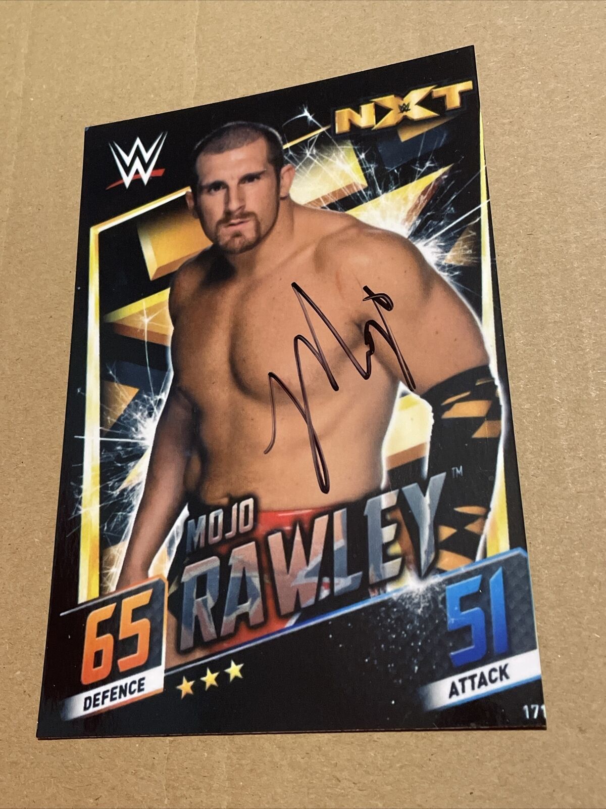 Mojo Rawley WWE Hand Signed 6x4 Photo Poster painting Autograph NXT Wrestling