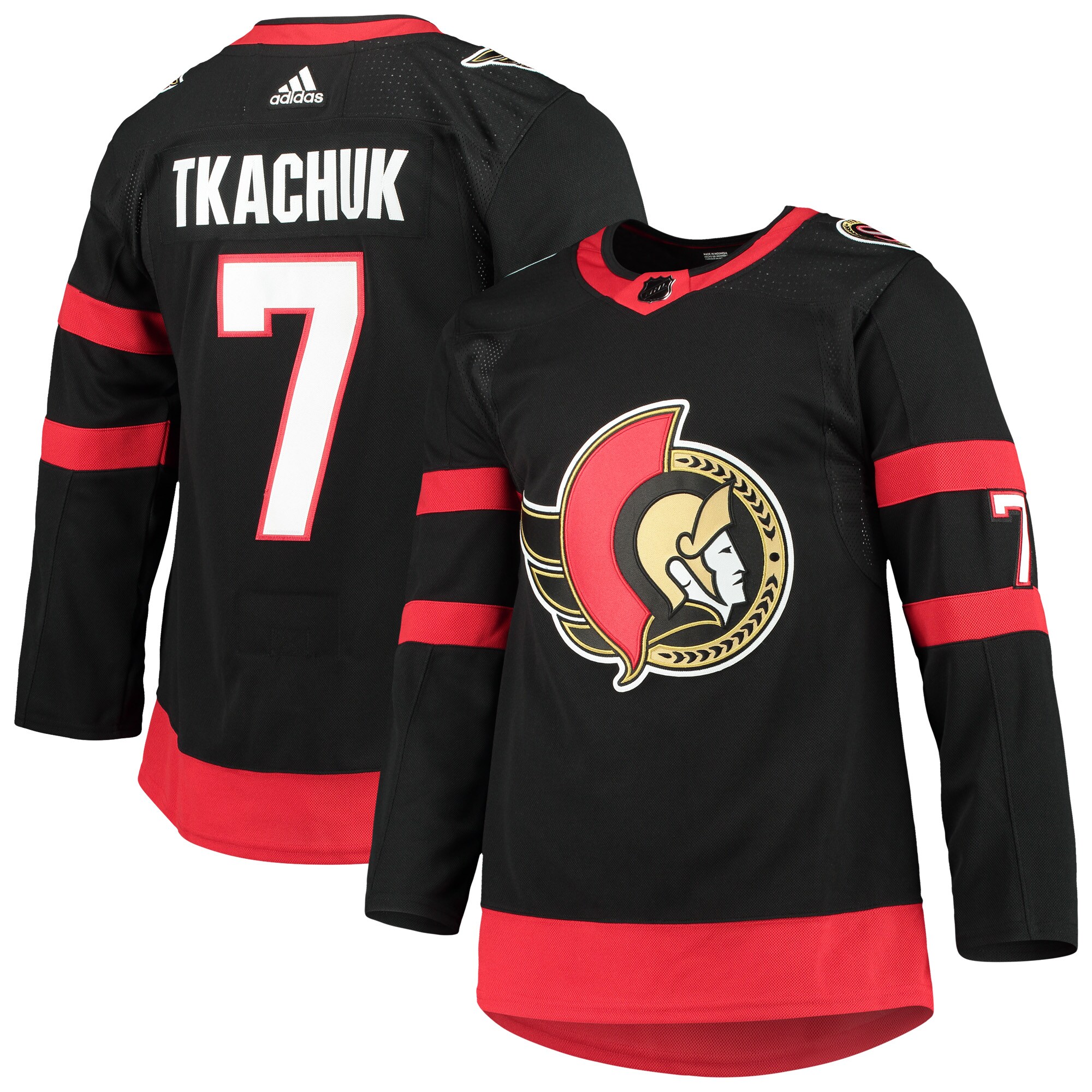 Brady Tkachuk Ottawa Senators  Home Primegreen    Jersey &ndash; Black mysite