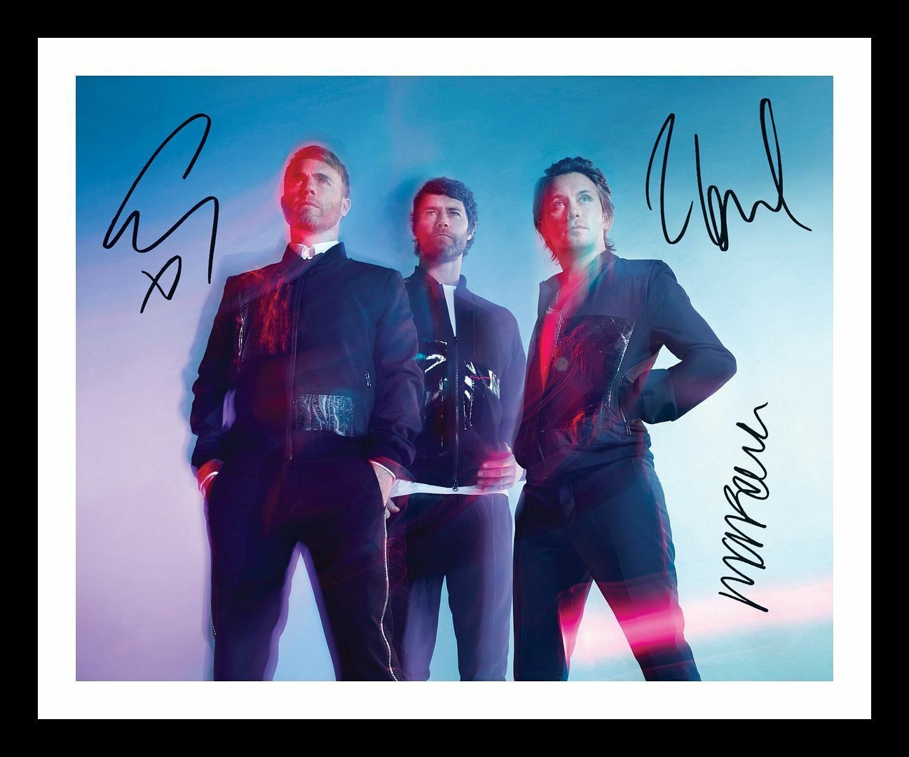 Take That Autograph Signed & Framed Photo Poster painting 2