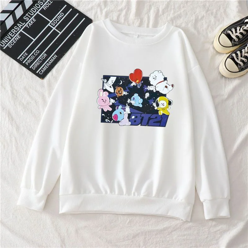 BT21 Universtar Round Neck Sweatshirt