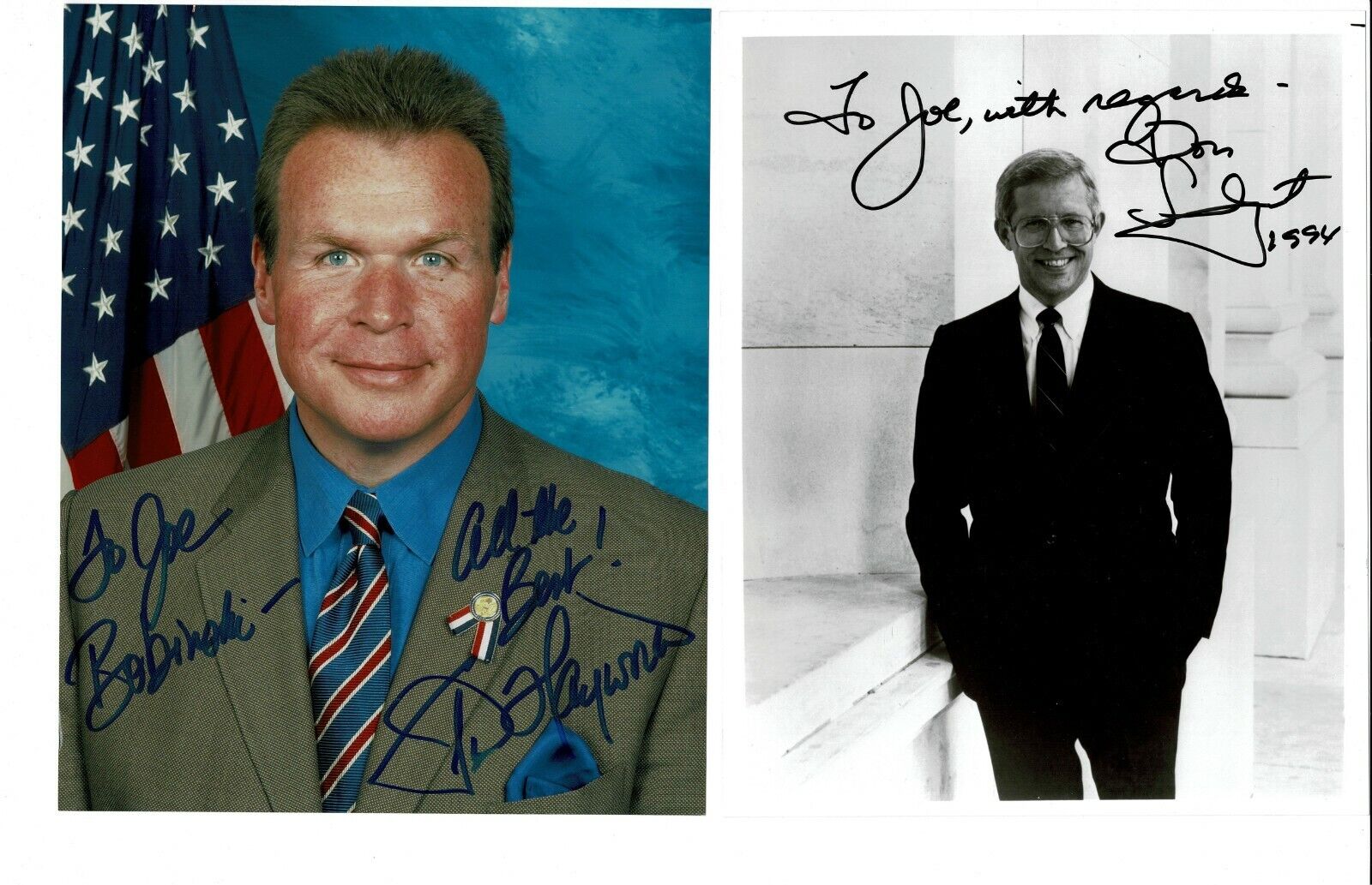 US Political Representatives Autograph Lot of SIX 8x10 Photo Poster paintings! 10860