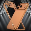 Seahorse Buckle Metal Frame Phone Case - Pure Frame, Breathable & Backless, Specialized Protective Cover for iPhone 17