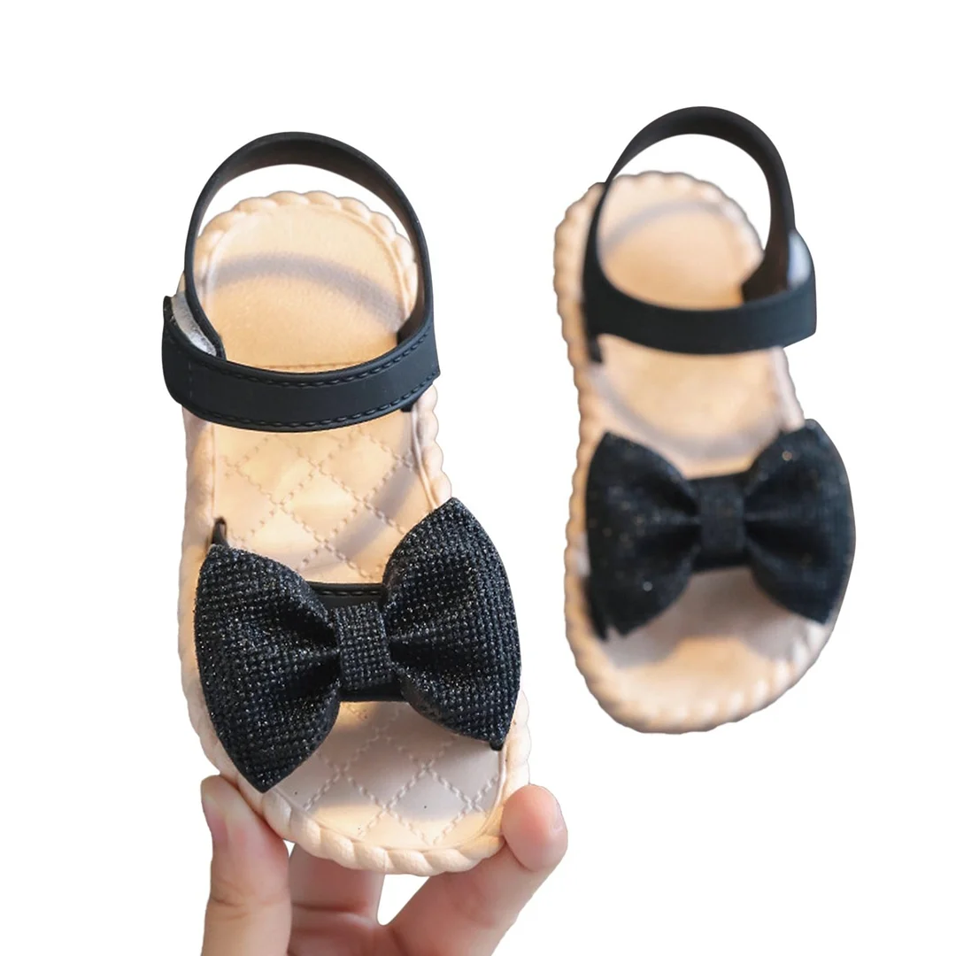 Toddler Infant Kids Baby Girls Party Princess Shoes Sandals Children Girls Sandals Bowknot Beach Children's Shoes Performance