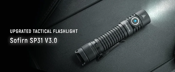 Sofirn SP31 V3.0 Tactical Flashlight Max 2000Lumens with Side