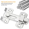 16Pcs Gate Latches Anti-Theft Door Buckle Door Bolt for Barn Door Window Cabinet