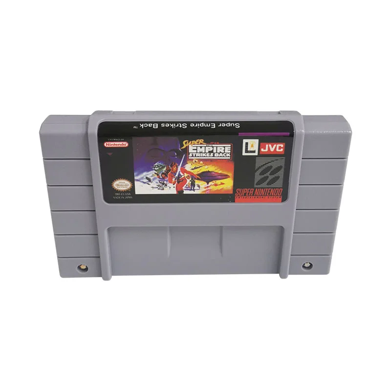 Super Star Wars: The Empire Strikes Back SNES For Super Nintendo Entertainment System - 16 Bit US Version Game Cartridge