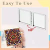 DIY Mandala Diamond Painted Mirror