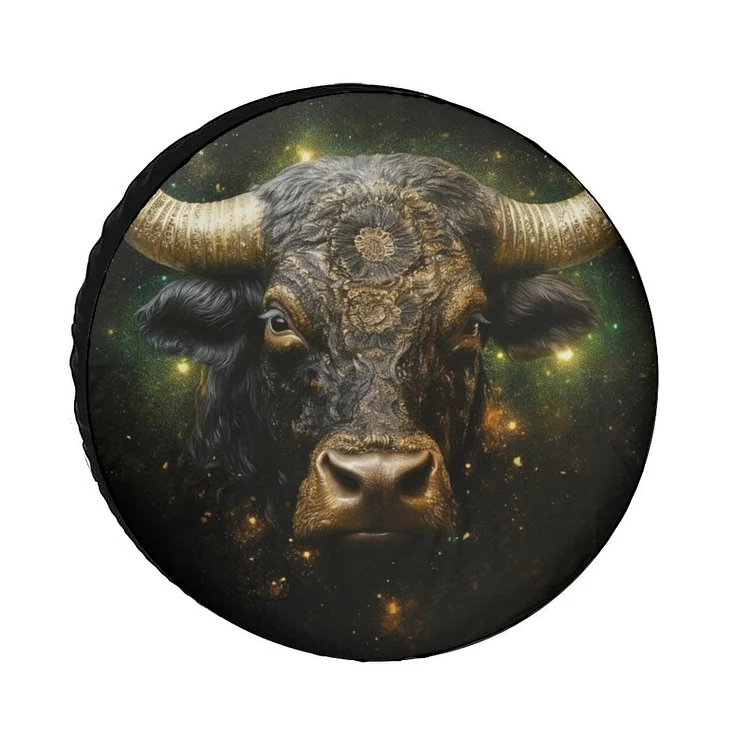 Oxford Cloth Tire Cover ELEMENTAL BULL  customized, personalized, gift