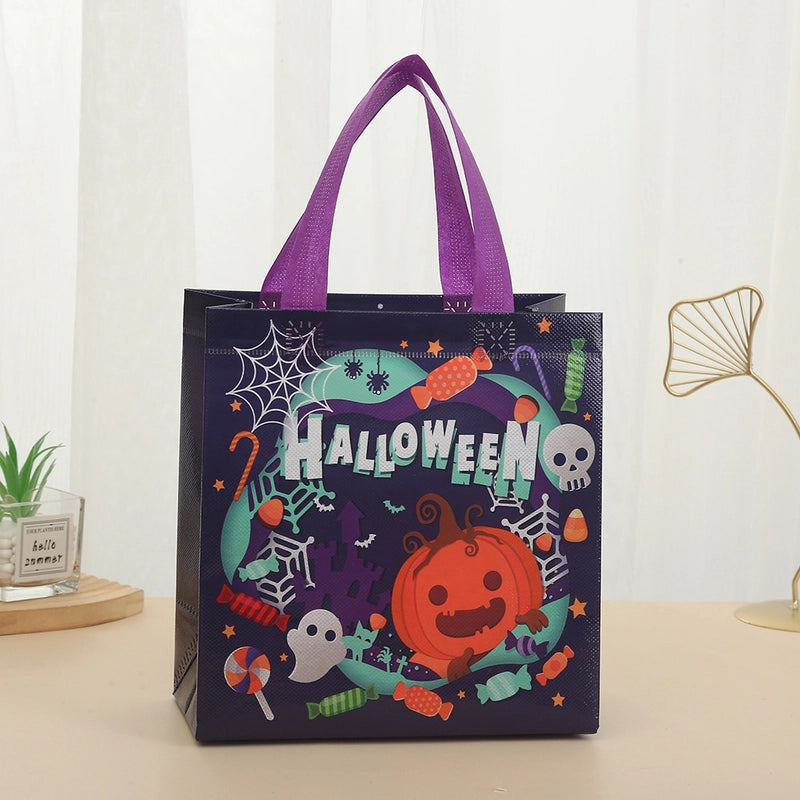 Halloween Minimalist Classic Style Pumpkin Letter Nonwoven Party Festival Gift Wrapping Supplies