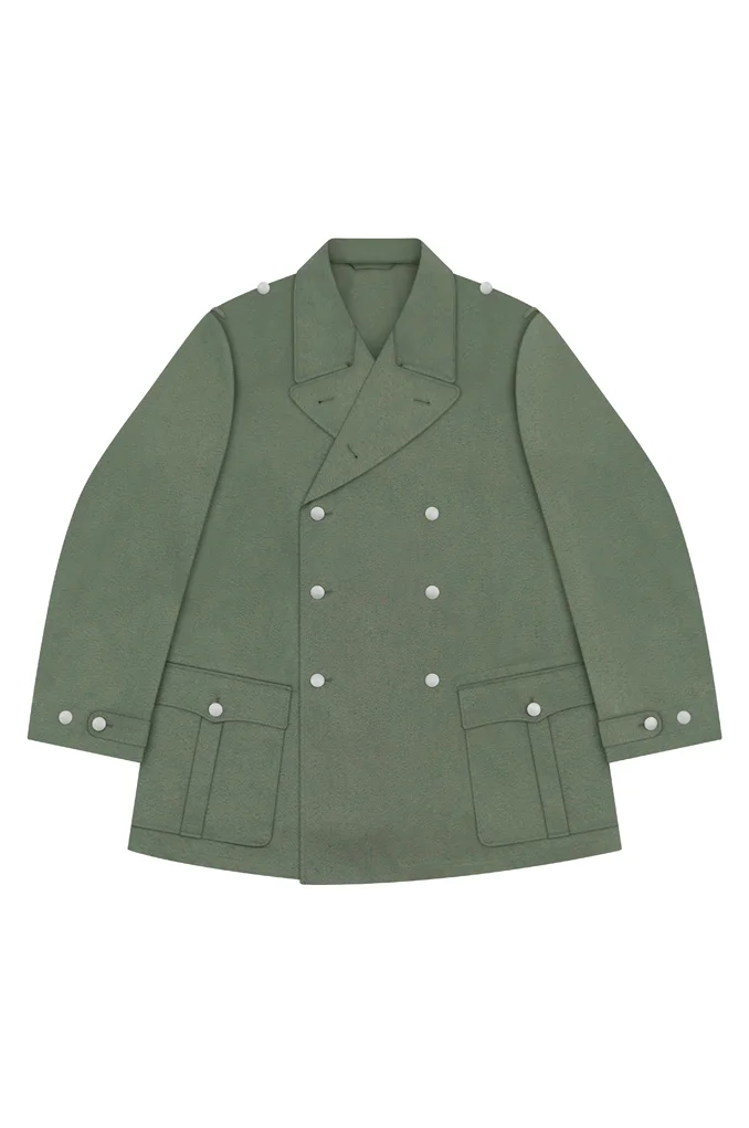  German Polizei Gebirgsjäger Mountain Trooper Mottled Green Wind Jacket I German-Uniform