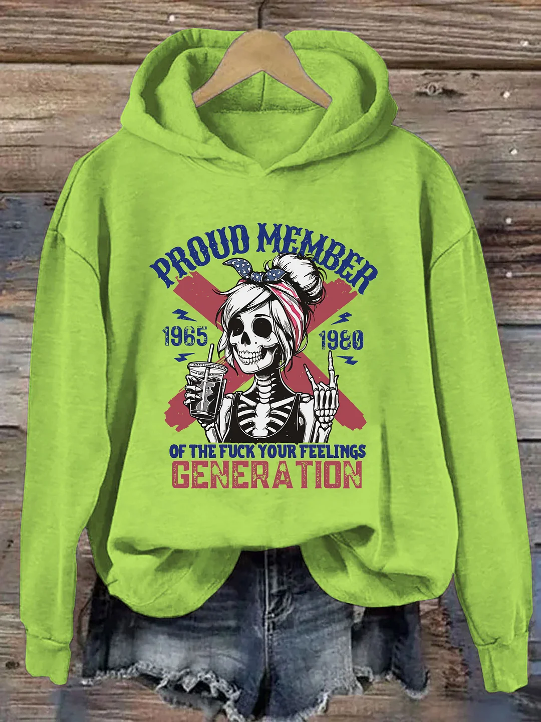 Gen X Halloween Hoodie