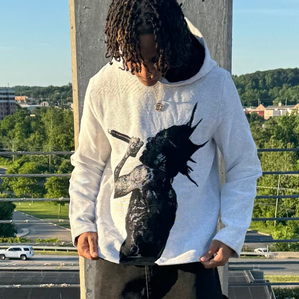 Hip Hop Street Rap Tapestry Hoodie