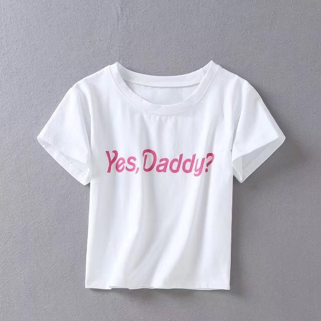 Yes DADDY? Sexy Crop Top