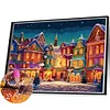 (60*45cm)Xmas House - Round AB Drill Diamond Painting